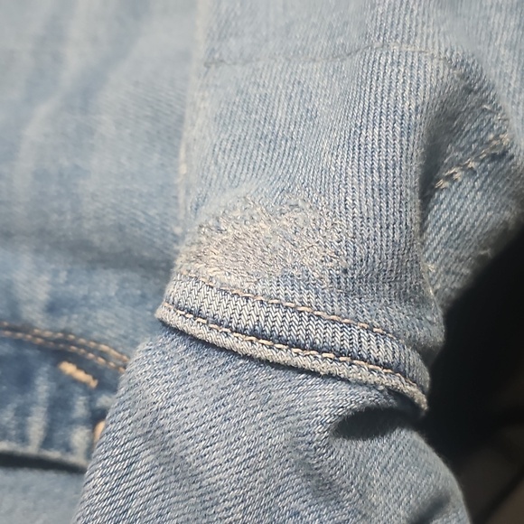 Mother High Waisted Raw Hem Blue Jeans Size 25 - Picture 7 of 9